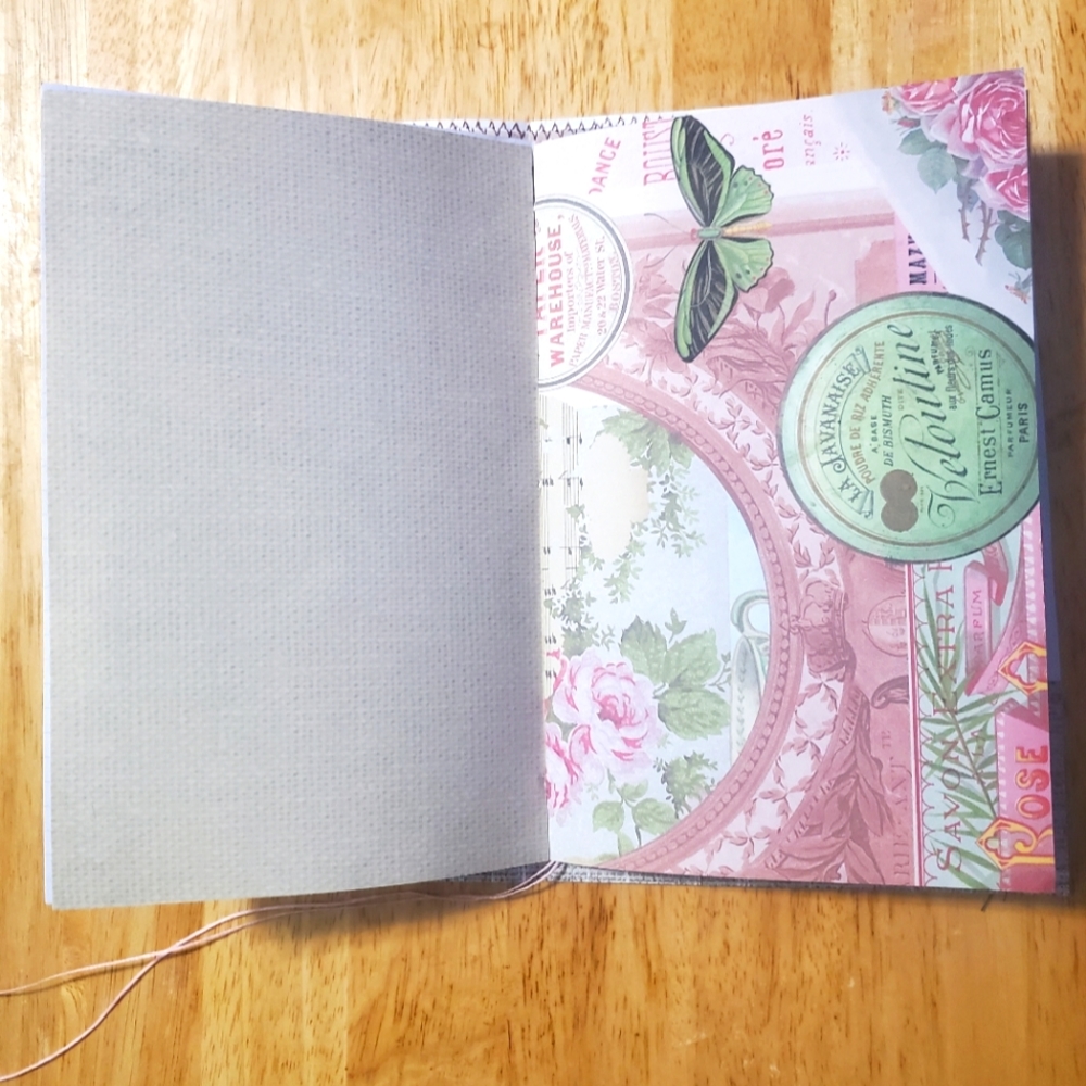 🙏 HAND CRAFTED Junk journal scrapbook photo album notebook journal - Picture 8 of 11
